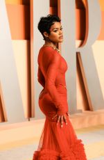 TEYANA TAYLOR at 2025 Vanity Fair Oscar Party in Beverly Hills 03/02/2025