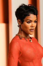 TEYANA TAYLOR at 2025 Vanity Fair Oscar Party in Beverly Hills 03/02/2025