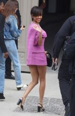 TYLA Arrives at Chanel Womenswear F/W 25/26 Show at Paris Fashion Week 03/11/2025