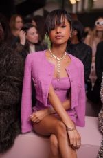 TYLA at Chanel Womenswear F/W 25/26 Show at Paris Fashion Week 03/11/2025