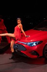 TYLA Performs at Mercedes-Benz CLA World Premiere in Rome 03/13/2025