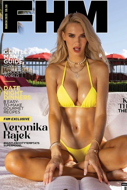 VERONIKA RAJEK for FHM Magazine, March 2025