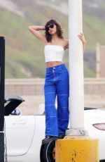 XOCHITL GOMEZ on the Set of a Music Video in Los Angeles 02/28/2025