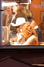 ZENDAYA and ALEXA DEMIE on the Set of Euphoria Season 3 in Burbank 03/06/2025