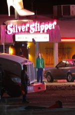 ZENDAYA Films at Strip Club for Euphoria in Los Angeles 03/01/2025