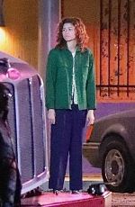 ZENDAYA Films at Strip Club for Euphoria in Los Angeles 03/01/2025
