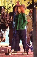 ZENDAYA Films at Strip Club for Euphoria in Los Angeles 03/01/2025