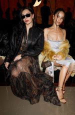 ZOE KRAVITZ at Saint Laurent Womenswear Fall/Winter 2025/26 Show at Paris Fashion Week 03/11/2025