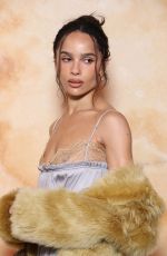 ZOE KRAVITZ at Saint Laurent Womenswear Fall/Winter 2025/26 Show at Paris Fashion Week 03/11/2025
