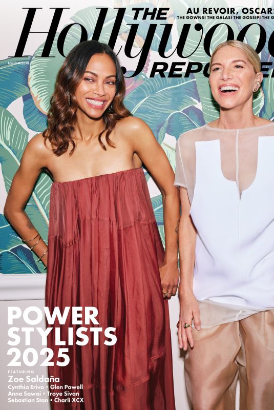ZOE SALDANA in The Hollywood Reporter, March 2025