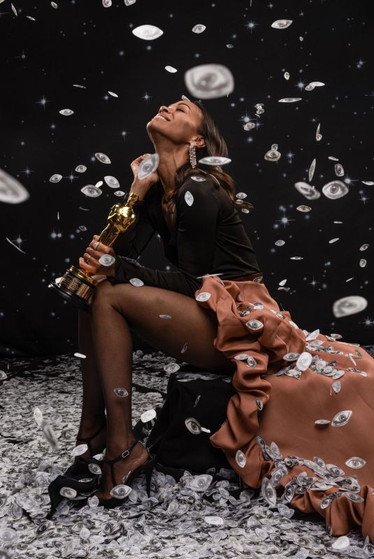 ZOE SALDANA - Inside Oscars