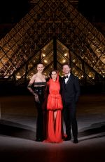 ZOEY DEUTCH at Le Grand Diner du Louvre in Paris 03/04/2025
