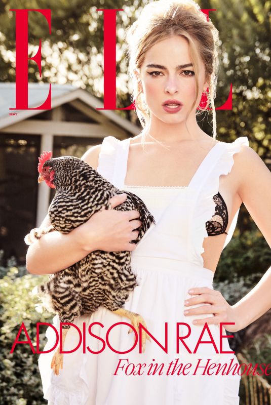 ADDISON RAE for Elle, April 2025