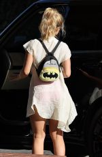 ADDISON RAE Out at Coldwater Canyon Park in Beverly Hills 04/15/2025