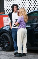 ADDISON RAE Out for Lunch in Los Angeles 04/09/2025