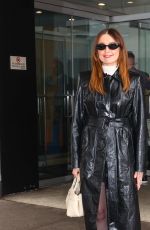 AIMEE LOU WOOD Leaves Drew Barrymore Show in New York 04/03/2025