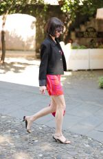 ALICE PAGANI Arrives at Emilio Pucci Lunch in Portofino 04/04/2025