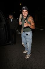 AMANDA NUNES Out for Dinner at Gravita in Beverly Hills 04/25/2025
