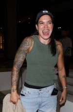 AMANDA NUNES Out for Dinner at Gravita in Beverly Hills 04/25/2025
