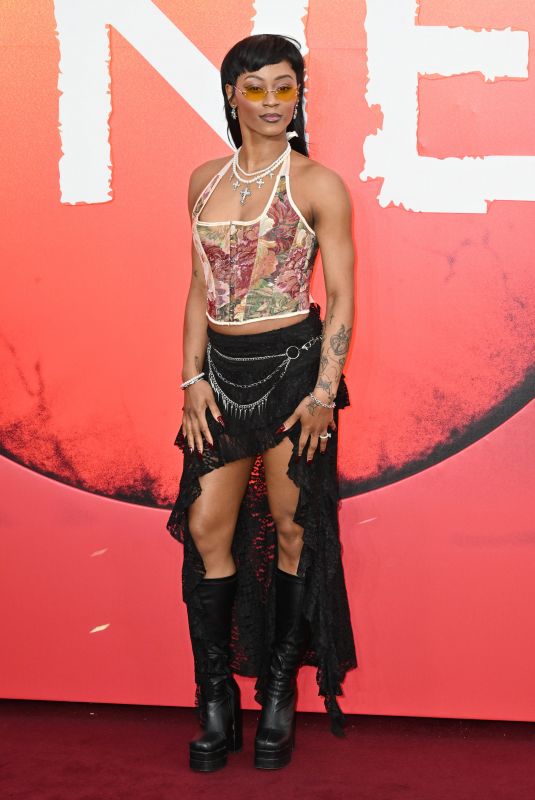 AMBER JACKSON at Sinners Premiere in London 04/14/2025