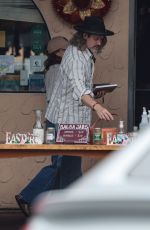 AMY ADAMS and Darren Le Gallo Out for Dinner Date at Mexican Restaurant in Los Angeles 04/15/2025