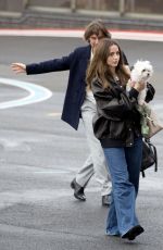 ANA DE ARMAS and Tom Cruise Arrives in London on His Helicopter 04/15/2025