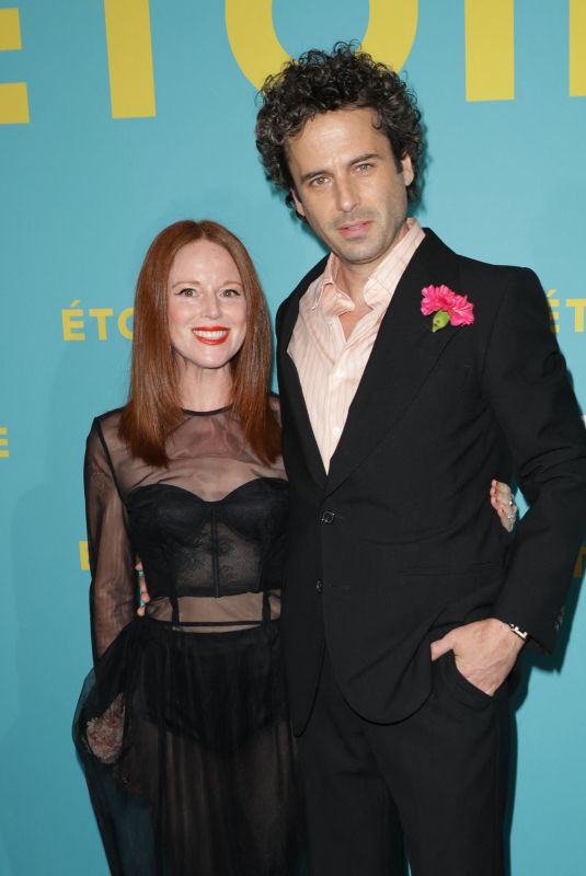 ANDREA SARRUBI at Etoile Premioere at La Galerie Bourbon in Paris 04/23/2025