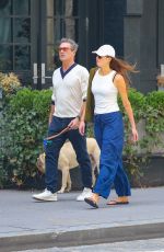 ANNA OSCEOLA and Jon Hamm Out in New York 04/25/2025