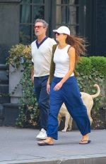 ANNA OSCEOLA and Jon Hamm Out in New York 04/25/2025