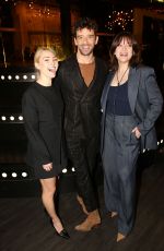 ANNASOPHIA ROBB and ISA BRIONES at All Nighter Photocall at The Museum of Broadway in New York 04/21/2025