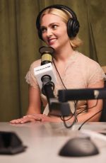 ANNASOPHIA ROBB at SiriusXM Studios in Los Angeles 04/10/2025