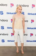 ANNASOPHIA ROBB at SiriusXM Studios in Los Angeles 04/10/2025