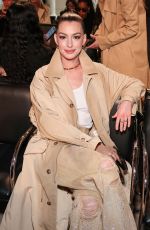 ANNE HATHAWAY at Ralph Lauren Collection Fall 2025 in New York 04/17/2025