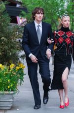 ANYA TAYLOR-JOY and Malcolm McRae Out and About in Tribeca in New York City 04/26/2025