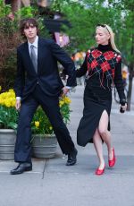 ANYA TAYLOR-JOY and Malcolm McRae Out and About in Tribeca in New York City 04/26/2025