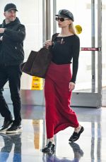ANYA TAYLOR-JOY Arrives at JFK Airport in New York 04/28/2025
