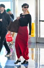 ANYA TAYLOR-JOY Arrives at JFK Airport in New York 04/28/2025