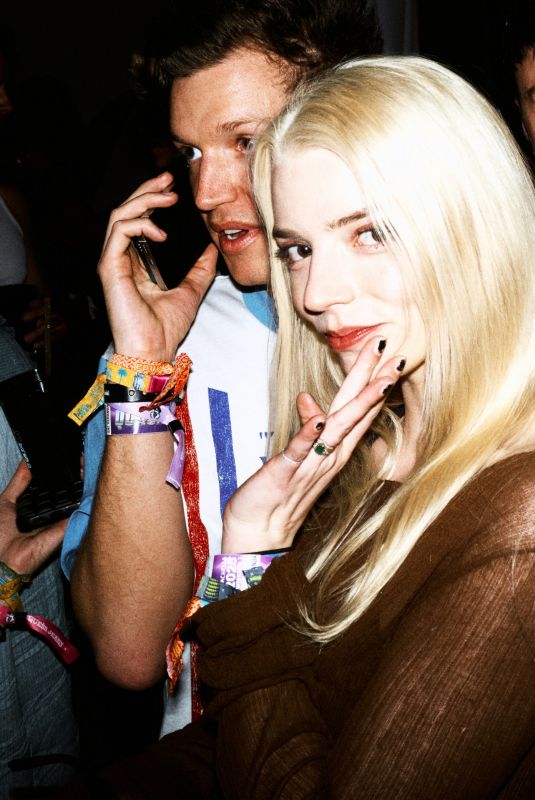 ANYA TAYLOR-JOY at Charli XCX