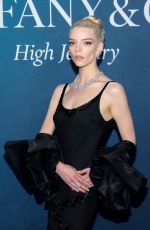 ANYA TAYLOR-JOY at Tiffany & Co. Celebrates Launch of Blue Book 2025: Sea of Wonder in New York City 04/25/2025