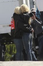 ANYA TAYLOR-JOY on the Set of Lucky in Los Angeles 04/01/2025