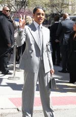 ARIANA DEBOSE at Ralph Lauren Fall 2025 Collection Runway Show in New York 04/17/2025
