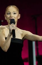 ARIANA GRANDE Promotes Wicked: For Good at CinemaCon 2025 in Las Vegas 04/02/2025
