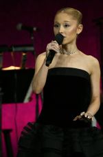 ARIANA GRANDE Promotes Wicked: For Good at CinemaCon 2025 in Las Vegas 04/02/2025