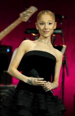 ARIANA GRANDE Promotes Wicked: For Good at CinemaCon 2025 in Las Vegas 04/02/2025