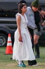 ARIANA GREENBLATT Out at Coachella Valley Music and Arts Festival 04/12/2025