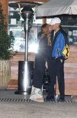 ASHLEE SIMPSON and Evan Ross Out for Dinner at Nobu in Los Angeles 04/13/2025