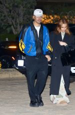 ASHLEE SIMPSON and Evan Ross Out for Dinner at Nobu in Los Angeles 04/13/2025