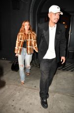 ASHLEE SIMPSON and Evan Ross Out for Dinner Date at Craig