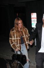 ASHLEE SIMPSON and Evan Ross Out for Dinner Date at Craig
