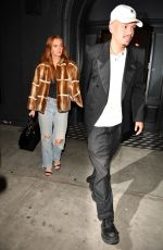 ASHLEE SIMPSON and Evan Ross Out for Dinner Date at Craig
